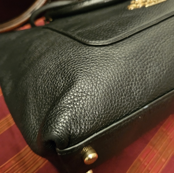 Coach Emma Pebbled Leather Satchel - Picture 10 of 15